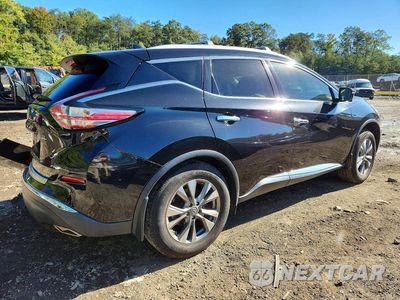 Trzecie zdjęcie samochodu z tyłu: 2018 NISSAN MURANO SL VIN:5N1AZ2MG4JN152456 - miniatura
