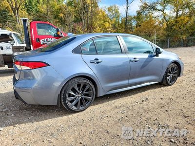 Trzecie zdjęcie samochodu z tyłu: 2024 TOYOTA COROLLA SE VIN:5YFS4MCE5RP188755 - miniatura