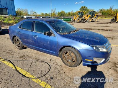 Czwarte zdjęcie samochodu z boku: 2010 FORD FUSION SE VIN:3FAHP0HAXAR292727 - miniatura