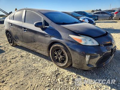 Czwarte zdjęcie samochodu z boku: 2013 TOYOTA PRIUS FOUR VIN:JTDKN3DU3D1619717 - miniatura