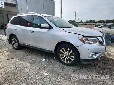 Czwarte zdjęcie samochodu z boku: 2014 NISSAN PATHFINDER S VIN:5N1AR2MM7EC612197 - miniatura