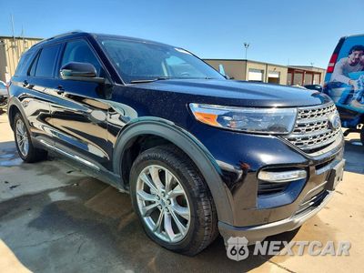 Czwarte zdjęcie samochodu z boku: 2024 FORD EXPLORER LIMITED VIN:1FMSK8FH9RGA29267 - miniatura