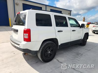 Trzecie zdjęcie samochodu z tyłu: 2017 JEEP PATRIOT SPORT VIN:1C4NJPBB2HD167331 - miniatura