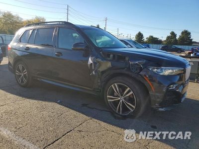 Czwarte zdjęcie samochodu z boku: 2019 BMW X7 XDRIVE40I VIN:5UXCW2C55KL081625 - miniatura