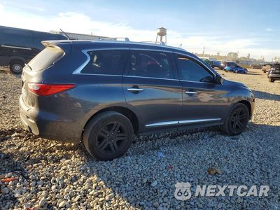 Trzecie zdjęcie samochodu z tyłu: 2013 INFINITI JX35 BASE VIN:5N1AL0MM0DC346400 - miniatura