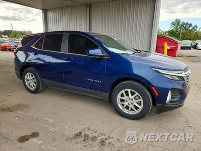 Czwarte zdjęcie samochodu z boku: 2022 CHEVROLET EQUINOX LT VIN:3GNAXKEV3NL147950 - miniatura