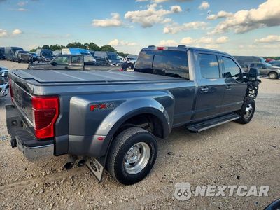 Trzecie zdjęcie samochodu z tyłu: 2021 FORD F350 SUPER DUTY VIN:1FT8W3DT7MEC47967 - miniatura