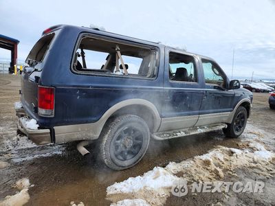 Trzecie zdjęcie samochodu z tyłu: 2005 FORD EXCURSION EDDIE BAUER VIN:1FMNU45S85ED40465 - miniatura
