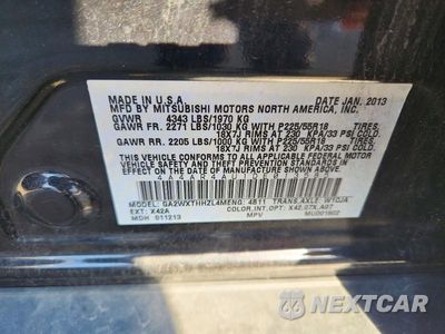 Zdjęcie 14 z 14 samochodu: 2013 MITSUBISHI OUTLANDER SPORT SE VIN:4A4AR4AU1DE013585 - miniatura