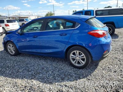 Drugie zdjęcie samochodu z przodu: 2017 CHEVROLET CRUZE LT VIN:3G1BE6SMXHS515419 - miniatura