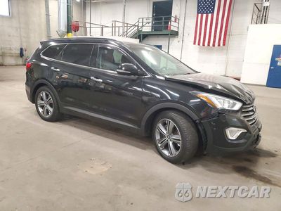 Czwarte zdjęcie samochodu z boku: 2015 HYUNDAI SANTA FE LIMITED VIN:KM8SRDHF0FU107478 - miniatura