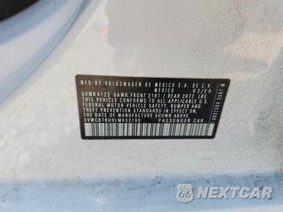 Zdjęcie 12 z 12 samochodu: 2020 VOLKSWAGEN JETTA S VIN:3VWCB7BU0LM032199 - miniatura