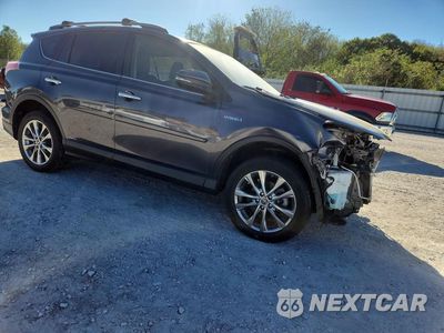 Czwarte zdjęcie samochodu z boku: 2018 TOYOTA RAV4 HV LIMITED VIN:JTMDJREV9JD233361 - miniatura