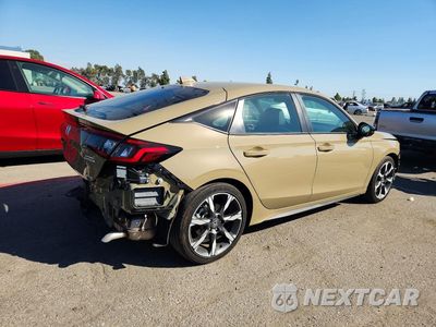 Trzecie zdjęcie samochodu z tyłu: 2025 HONDA CIVIC SPORT TOURING VIN:19XFL4H91SE016391 - miniatura