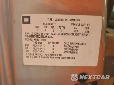 Zdjęcie 12 z 12 samochodu: 2001 BUICK LESABRE LIMITED VIN:1G4HR54K21U254087 - miniatura