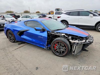 Czwarte zdjęcie samochodu z boku: 2023 CHEVROLET CORVETTE STINGRAY 2LT VIN:1G1YB2D46P5128013 - miniatura