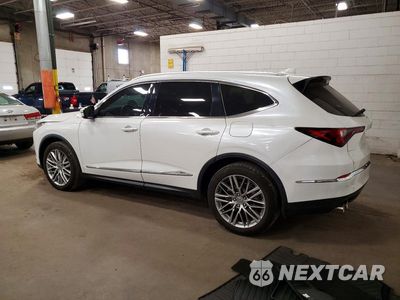 Drugie zdjęcie samochodu z przodu: 2022 ACURA MDX ADVANCE VIN:5J8YE1H81NL040423 - miniatura