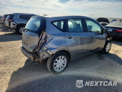 Trzecie zdjęcie samochodu z tyłu: 2015 NISSAN VERSA NOTE SV VIN:3N1CE2CP2FL367838 - miniatura