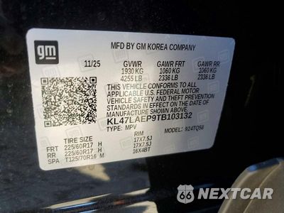 Zdjęcie 12 z 12 samochodu: 2026 BUICK ENVISTA PREFERRED VIN:KL47LAEP9TB103132 - miniatura