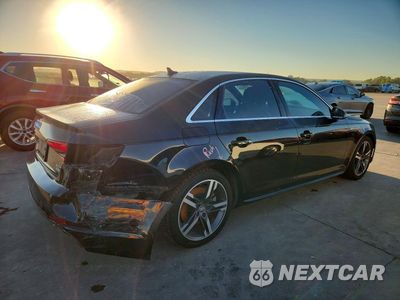 Trzecie zdjęcie samochodu z tyłu: 2017 AUDI A4 PREMIUM PLUS VIN:WAUENAF49HN020041 - miniatura
