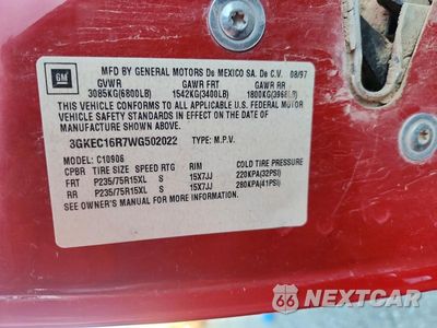 Zdjęcie 13 z 13 samochodu: 1998 GMC SUBURBAN C1500 VIN:3GKEC16R7WG502022 - miniatura