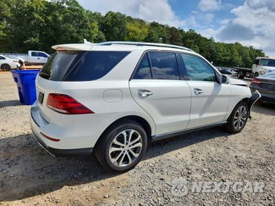 Trzecie zdjęcie samochodu z tyłu: 2016 MERCEDES-BENZ GLE 350 VIN:4JGDA5JB6GA644372 - miniatura