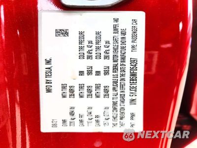 Zdjęcie 12 z 12 samochodu: 2021 TESLA MODEL 3 VIN:5YJ3E1EB5MF054397 - miniatura