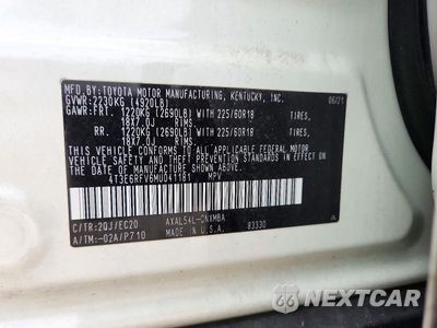Zdjęcie 13 z 13 samochodu: 2021 TOYOTA RAV4 XSE VIN:4T3E6RFV6MU041181 - miniatura