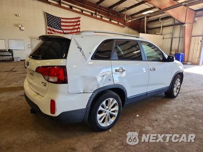 Trzecie zdjęcie samochodu z tyłu: 2014 KIA SORENTO EX VIN:5XYKU4A71EG492720 - miniatura
