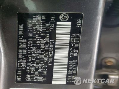 Zdjęcie 12 z 12 samochodu: 2018 TOYOTA CAMRY HYBRID SE VIN:4T1B21HK6JU510731 - miniatura