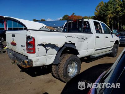 Trzecie zdjęcie samochodu z tyłu: 2004 DODGE RAM 3500 ST VIN:3D7MU48604G163261 - miniatura