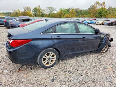 Trzecie zdjęcie samochodu z tyłu: 2013 HYUNDAI SONATA GLS VIN:5NPEB4ACXDH757416 - miniatura