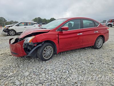 2014 NISSAN SENTRA S 3N1AB7AP0EL680241 - główne zdjęcie licytacji z USA - miniatura