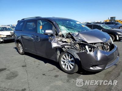 Czwarte zdjęcie samochodu z boku: 2012 TOYOTA SIENNA LIMITED 7-PASSENGER VIN:5TDYK3DC7CS220837 - miniatura