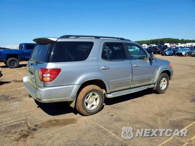 Trzecie zdjęcie samochodu z tyłu: 2001 TOYOTA SEQUOIA SR5 VIN:5TDBT44A31S006769 - miniatura