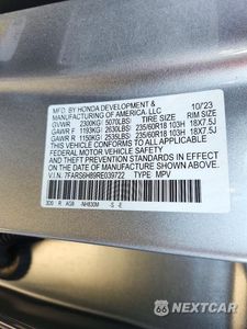 Zdjęcie 12 z 12 samochodu: 2024 HONDA CR-V SPORT-L VIN:7FARS6H89RE039722 - miniatura