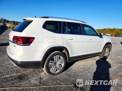Trzecie zdjęcie samochodu z tyłu: 2019 VOLKSWAGEN ATLAS SEL VIN:1V2MR2CA7KC550514 - miniatura