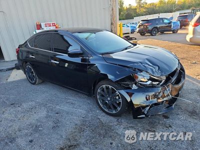 Czwarte zdjęcie samochodu z boku: 2019 NISSAN SENTRA S VIN:3N1AB7AP6KY362672 - miniatura