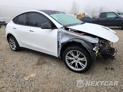 Czwarte zdjęcie samochodu z boku: 2023 TESLA MODEL Y VIN:7SAYGDEE5PF816887 - miniatura