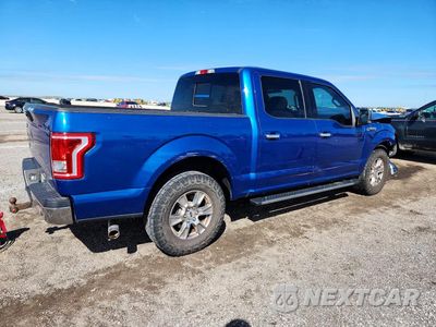 Trzecie zdjęcie samochodu z tyłu: 2017 FORD F150 SUPERCREW VIN:1FTEW1CF2HKD38669 - miniatura