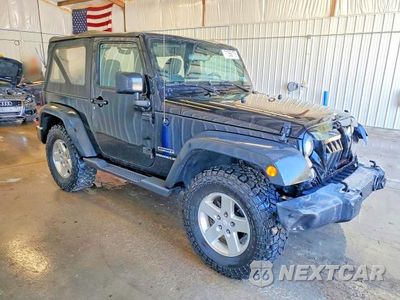 Czwarte zdjęcie samochodu z boku: 2017 JEEP WRANGLER SPORT VIN:1C4AJWAG9HL524533 - miniatura