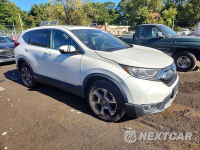 Czwarte zdjęcie samochodu z boku: 2017 HONDA CR-V EXL VIN:5J6RW2H89HL071391 - miniatura