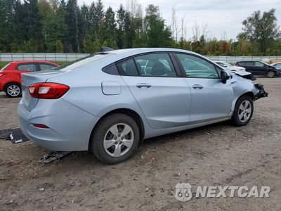 Trzecie zdjęcie samochodu z tyłu: 2017 CHEVROLET CRUZE LS VIN:1G1BC5SM6H7131071 - miniatura