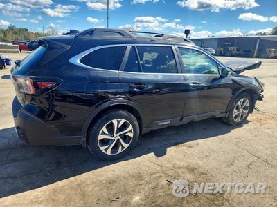 Trzecie zdjęcie samochodu z tyłu: 2020 SUBARU OUTBACK LIMITED VIN:4S4BTANC0L3106813 - miniatura