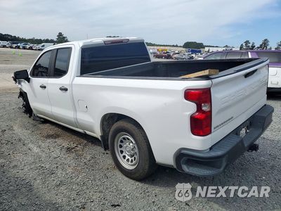Drugie zdjęcie samochodu z przodu: 2021 CHEVROLET SILVERADO C1500 VIN:1GCRWAEH6MZ292958 - miniatura