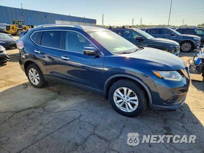 Czwarte zdjęcie samochodu z boku: 2015 NISSAN ROGUE S VIN:KNMAT2MT3FP590058 - miniatura