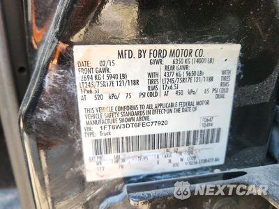 Zdjęcie 13 z 13 samochodu: 2015 FORD F350 SUPER DUTY VIN:1FT8W3DT6FEC77920 - miniatura