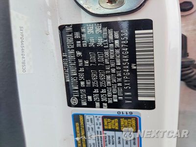 Zdjęcie 13 z 13 samochodu: 2019 KIA SORENTO LX V6 VIN:5XYPG4A54KG478530 - miniatura