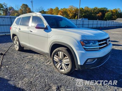 Czwarte zdjęcie samochodu z boku: 2019 VOLKSWAGEN ATLAS SEL VIN:1V2MR2CA7KC550514 - miniatura