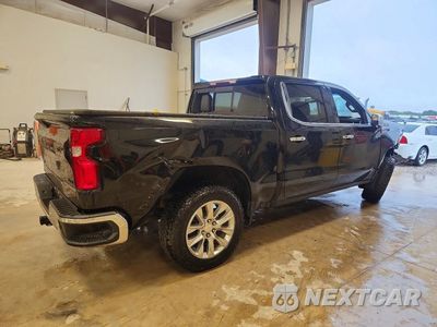 Trzecie zdjęcie samochodu z tyłu: 2022 CHEVROLET SILVERADO LTD K1500 LTZ VIN:1GCUYGED5NZ232160 - miniatura